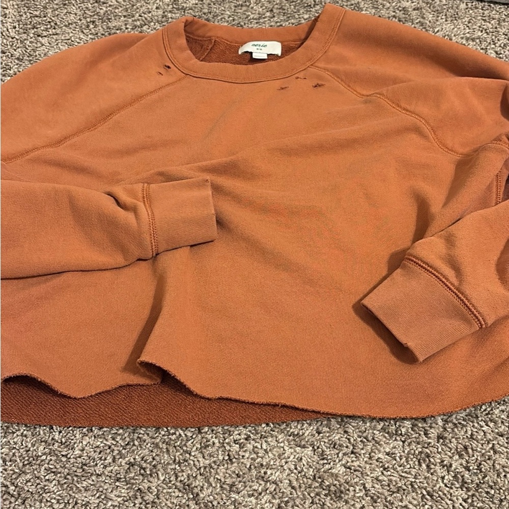 Aerie Women's Rust Sweatshirt